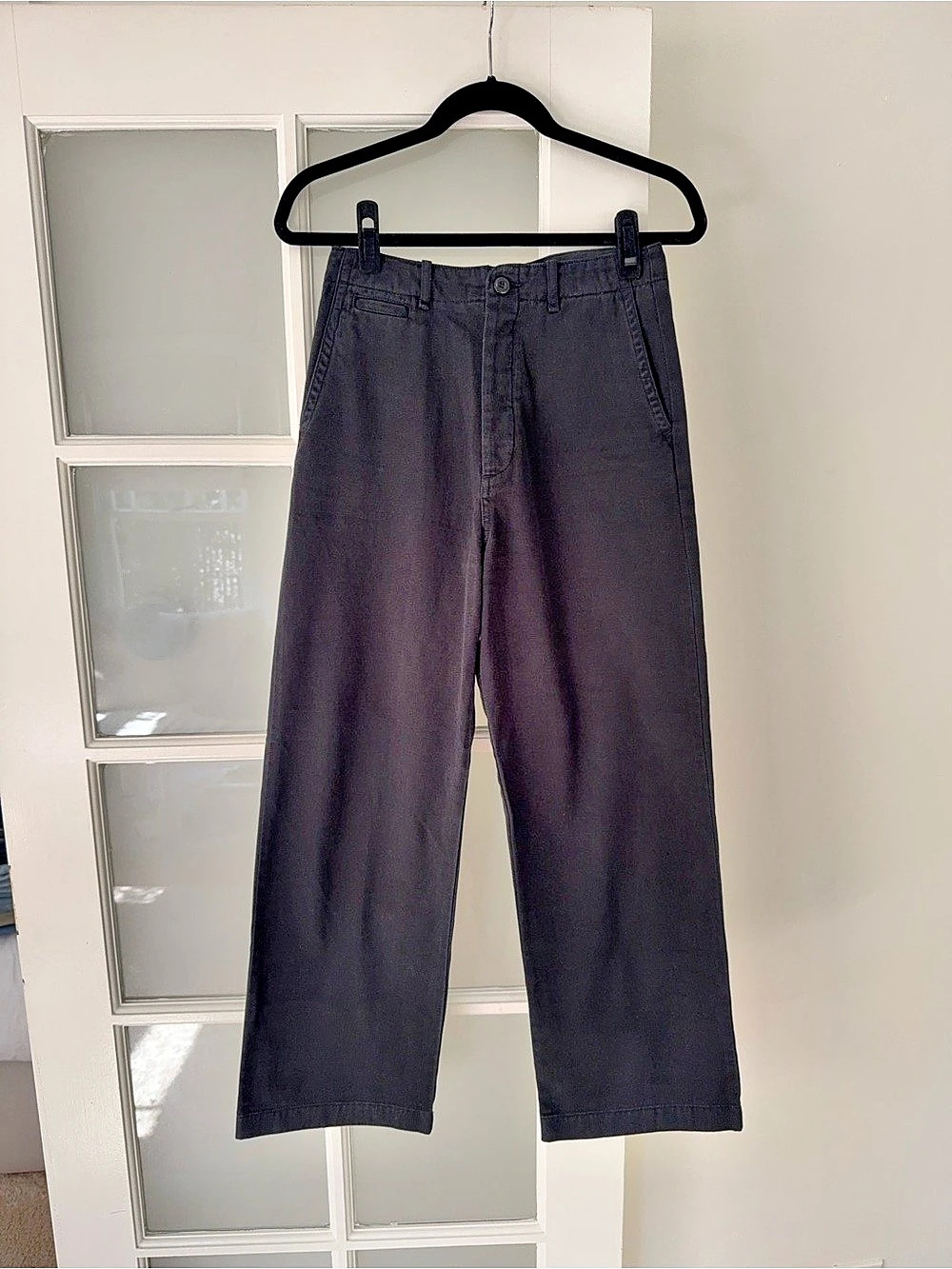 Buck Mason Black Cotton Pants